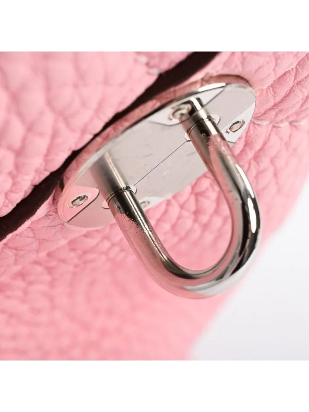 Hermes Handbag Bolide Pink